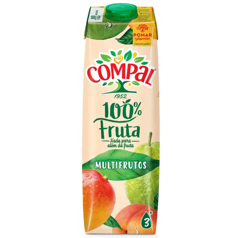 Juice 100% Multifrutos, emb. 1 Lt 