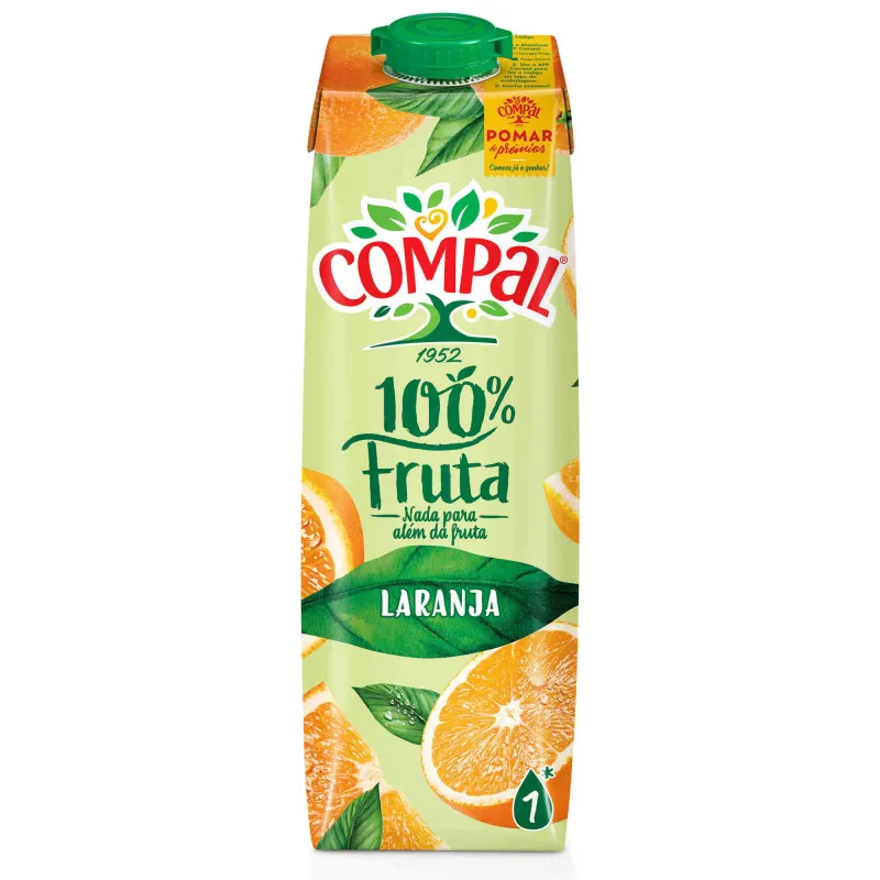 Juice 100% Laranja, emb. 1 Lt 