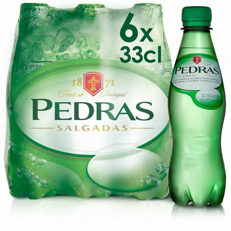 water with Gás emb. 6 x 33 cl 